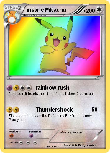 Pokemon insane Pikachu