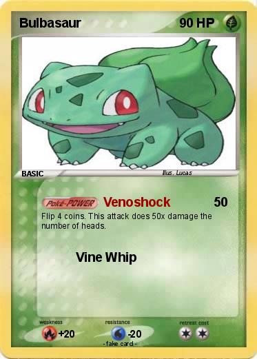 Pokemon Bulbasaur