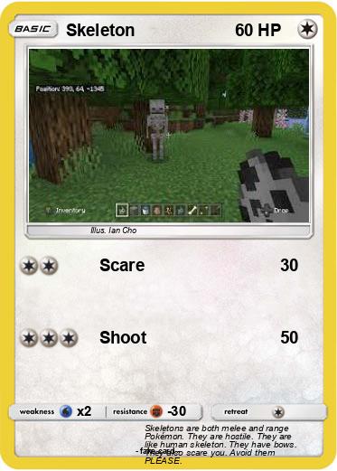Pokemon Skeleton