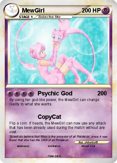 Pokemon MewGirl