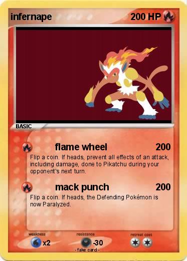 Pokemon infernape
