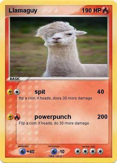 Pokemon Llamaguy