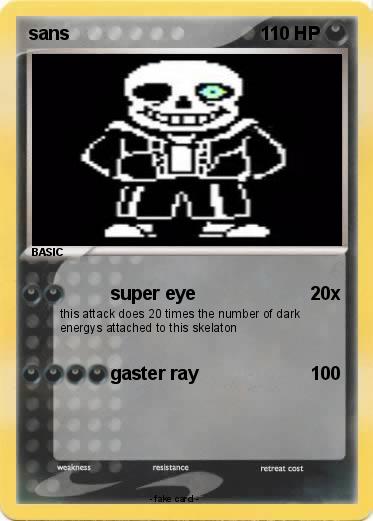 Pokemon sans