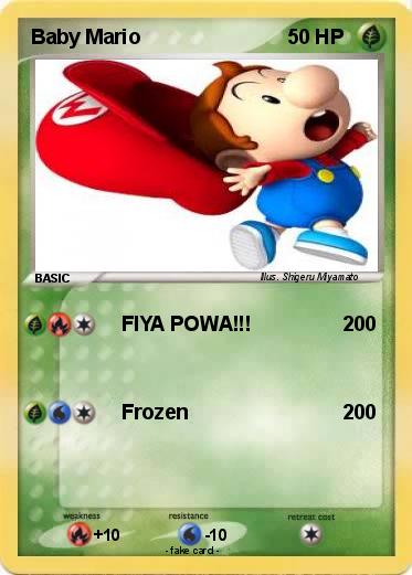 Pokemon Baby Mario