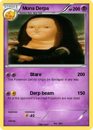 Pokemon Mona Derpa