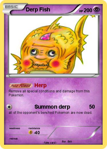 Pokemon Derp Fish