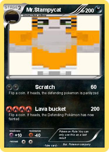 Pokemon Mr.Stampycat