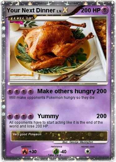 Pokemon Your Next Dinner