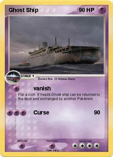 Pokemon Ghost Ship
