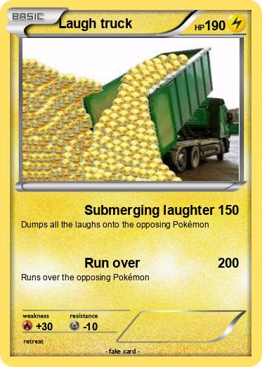 Pokemon Laugh truck