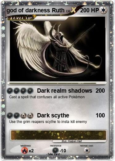 Pokemon god of darkness Ruth