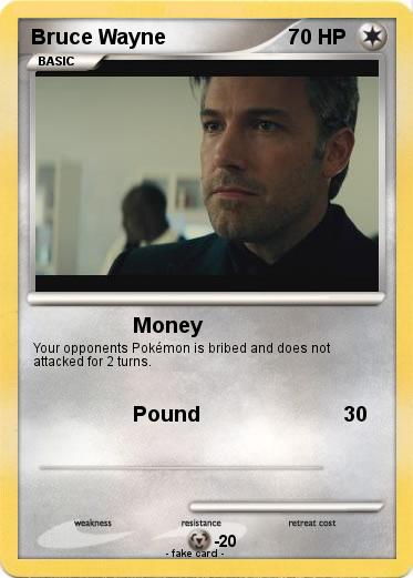 Pokemon Bruce Wayne