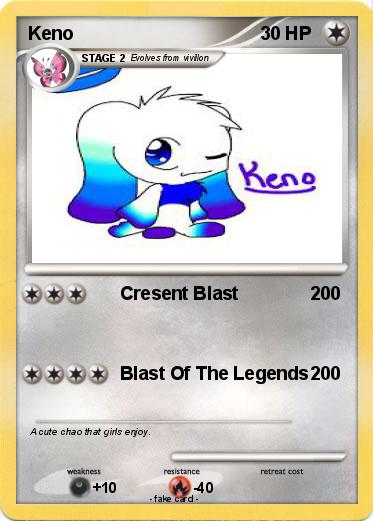 Pokemon Keno