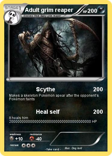 Pokemon Adult grim reaper