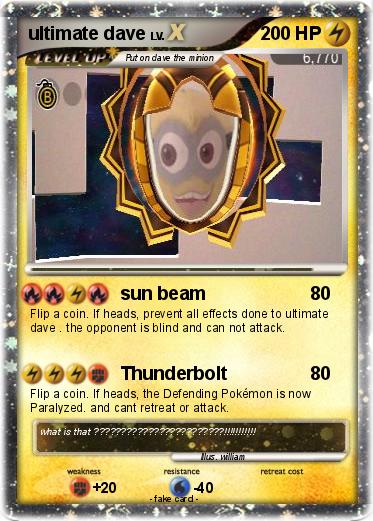 Pokemon ultimate dave