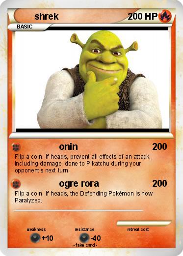 Pokemon shrek