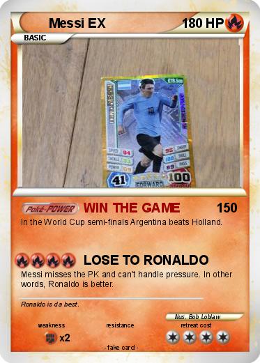 Pokemon Messi EX