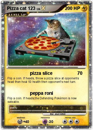 Pokemon Pizza cat 123
