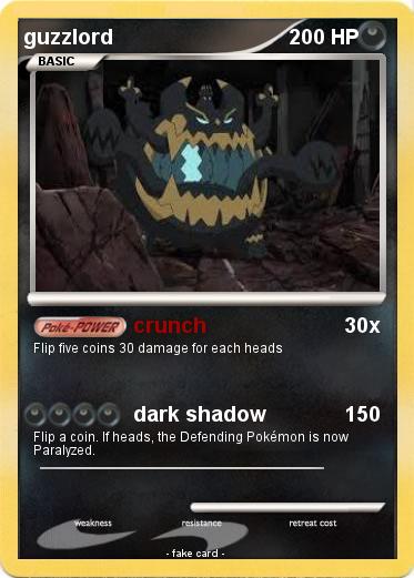 Pokemon guzzlord