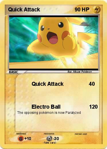 Pokemon Quick Attack