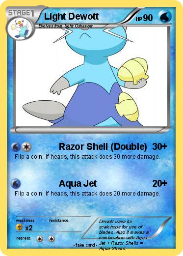 Pokemon Light Dewott