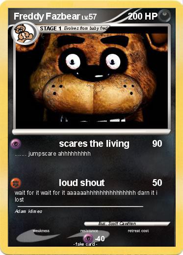 Pokemon Freddy Fazbear