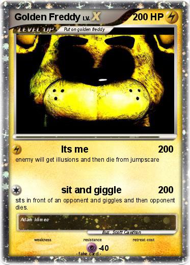 Pokemon Golden Freddy