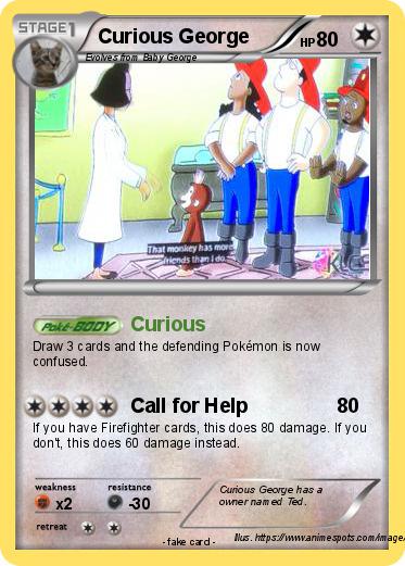 Pokemon Curious George