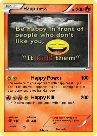 Pokemon Happiness