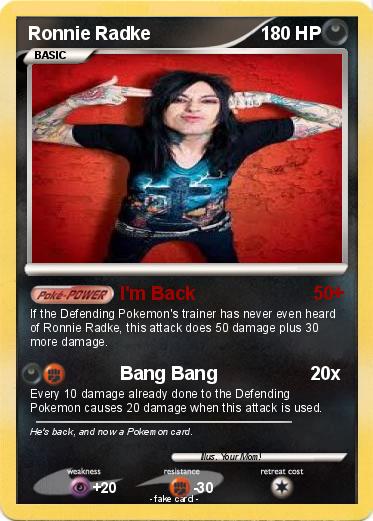 Pokemon Ronnie Radke