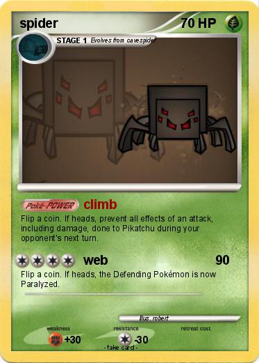 Pokemon spider