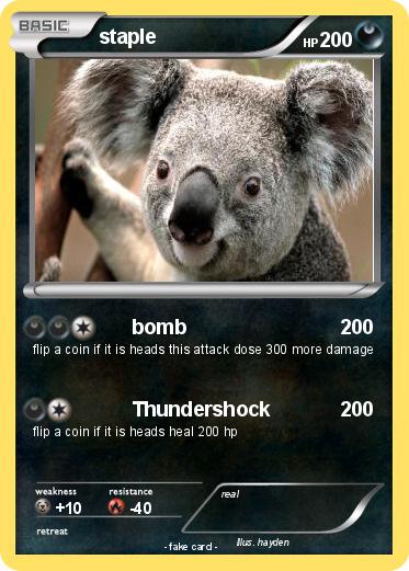 Pokemon staple