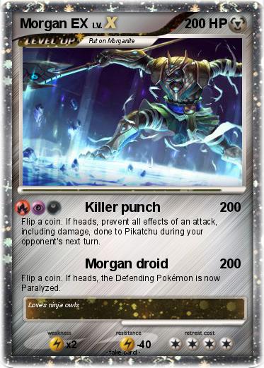 Pokemon Morgan EX