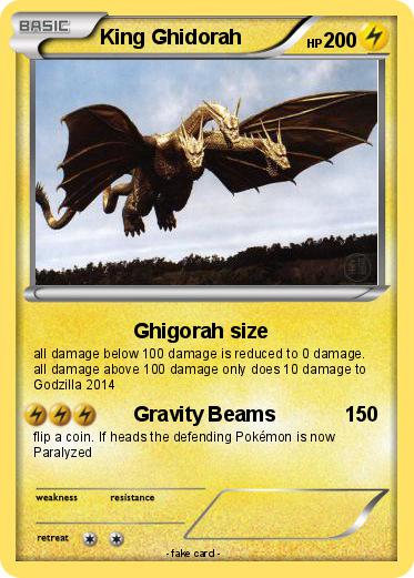 Pokemon King Ghidorah