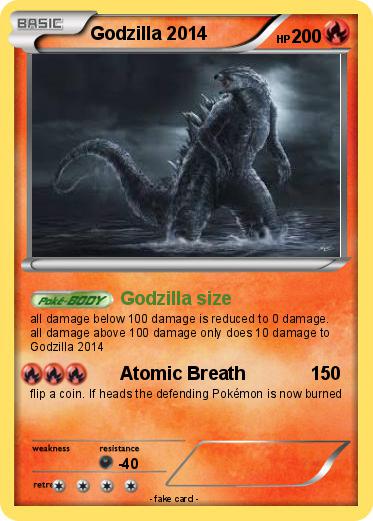 Pokemon Godzilla 2014
