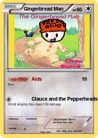 Pokemon Gingerbread Man