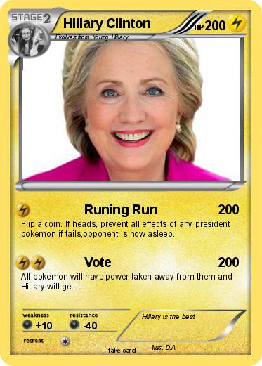 Pokemon Hillary Clinton