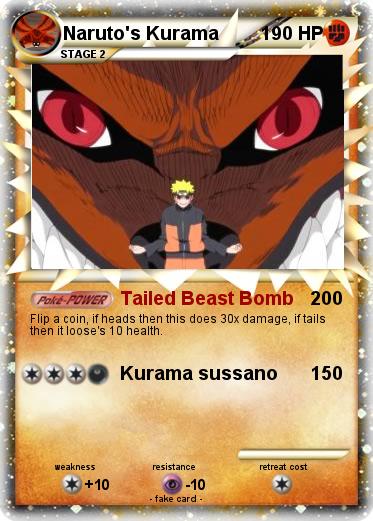 Pokemon Naruto's Kurama