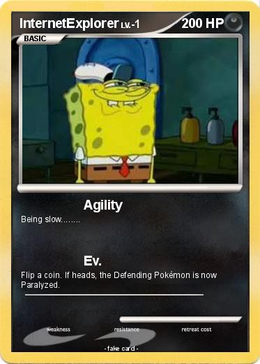 Pokemon InternetExplorer