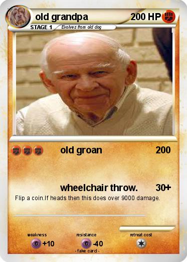 Pokemon old grandpa