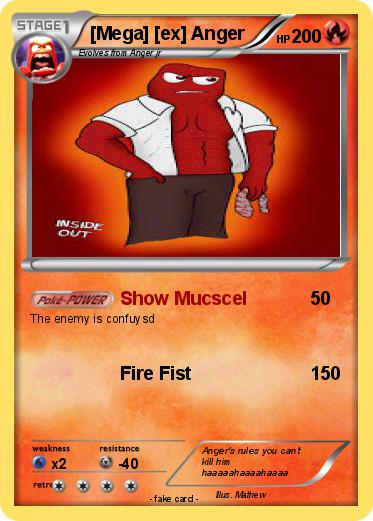 Pokemon [Mega] [ex] Anger