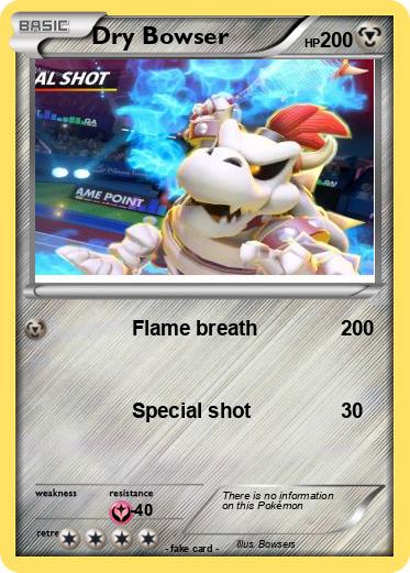 Pokemon Dry Bowser