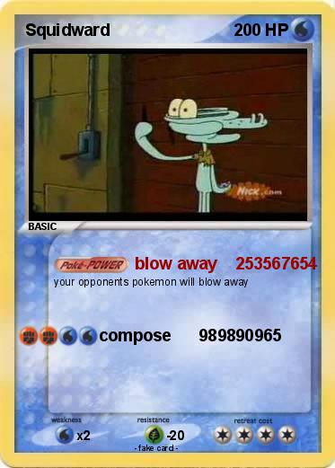 Pokemon Squidward