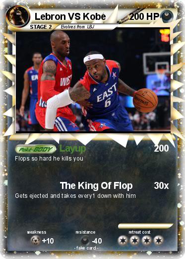Pokemon Lebron VS Kobe