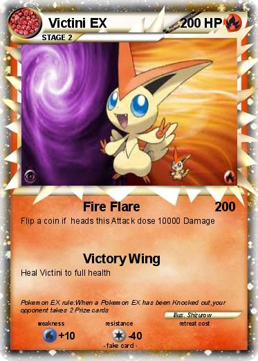 Pokemon Victini EX