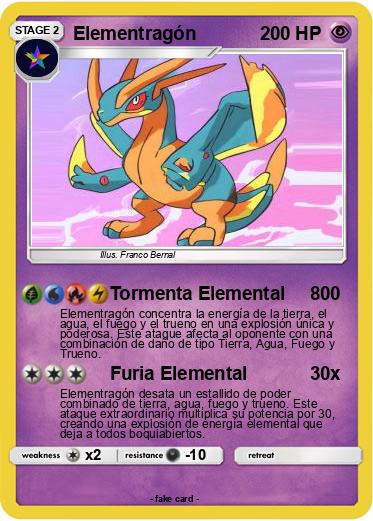 Pokemon Elementragón