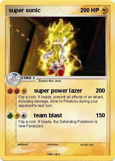 Pokemon super sonic