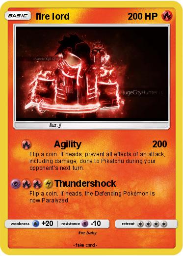 Pokemon fire lord