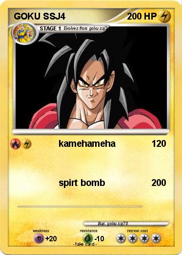 Pokemon GOKU SSJ4 Pokemon GOKU SSJ4