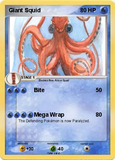 Pokemon Giant Squid